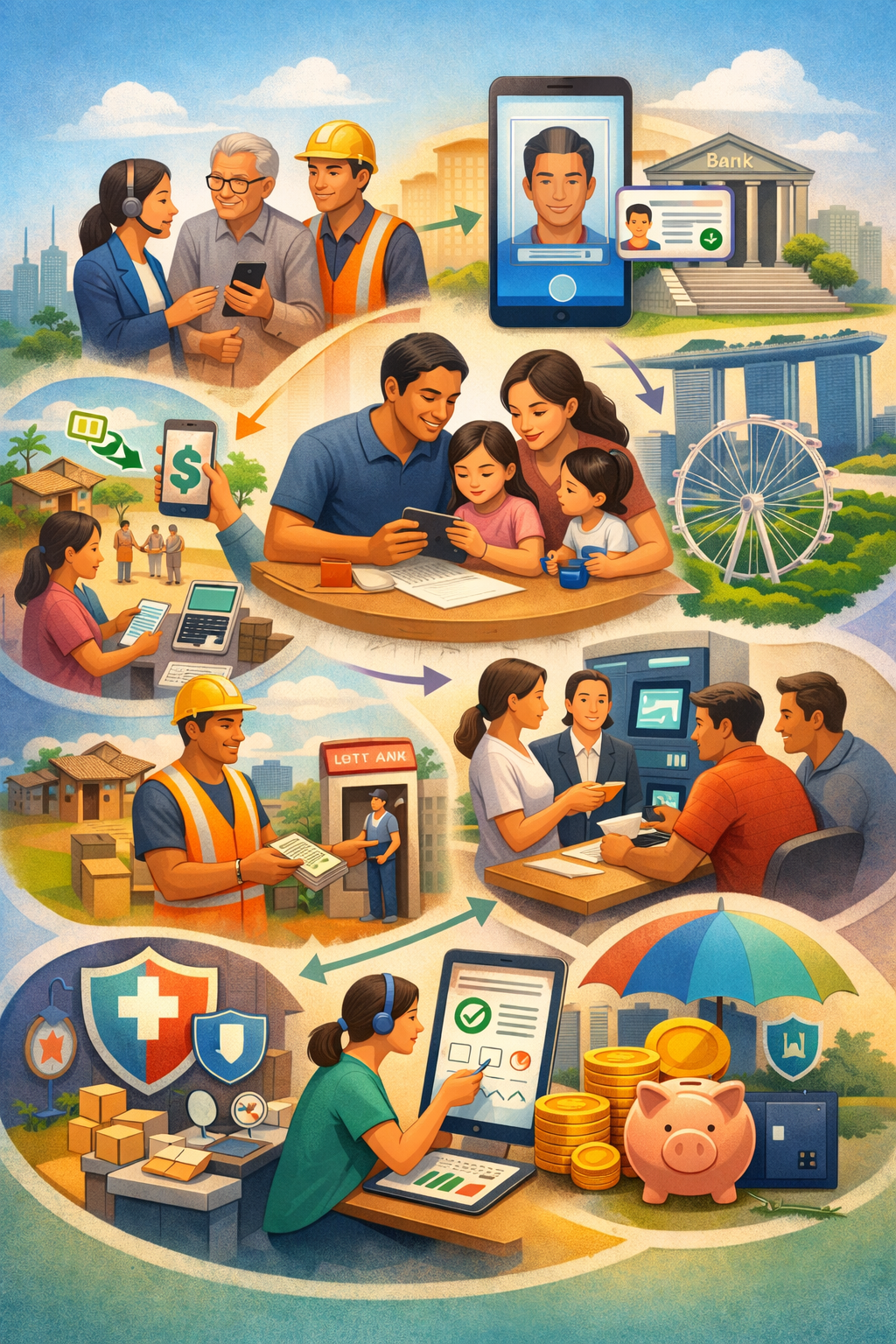 Banking for the Unbanked: A Singapore View Through Everyday Use-Cases