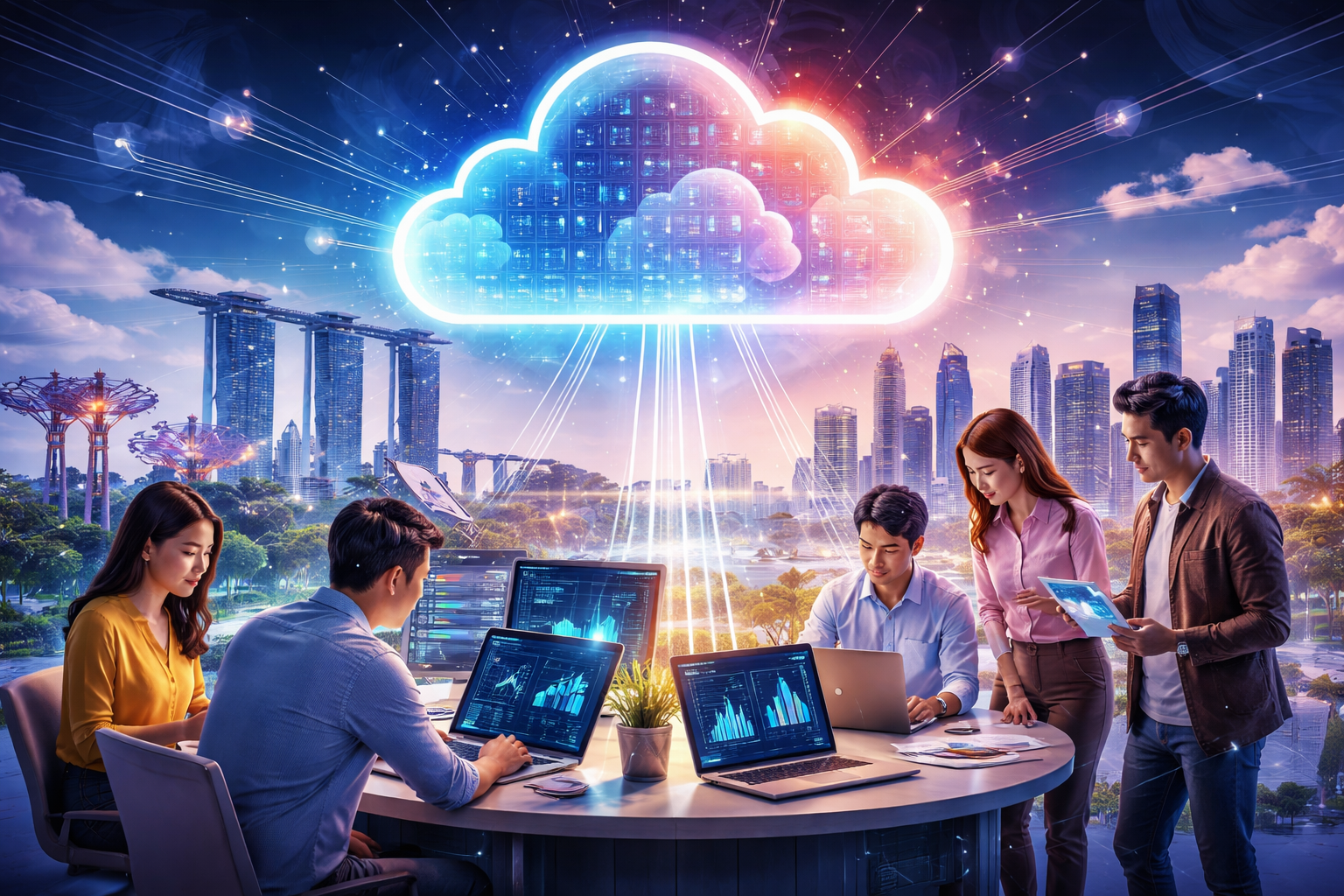 The Role of Cloud Computing in Boosting Business Efficiency for Startups in Singapore