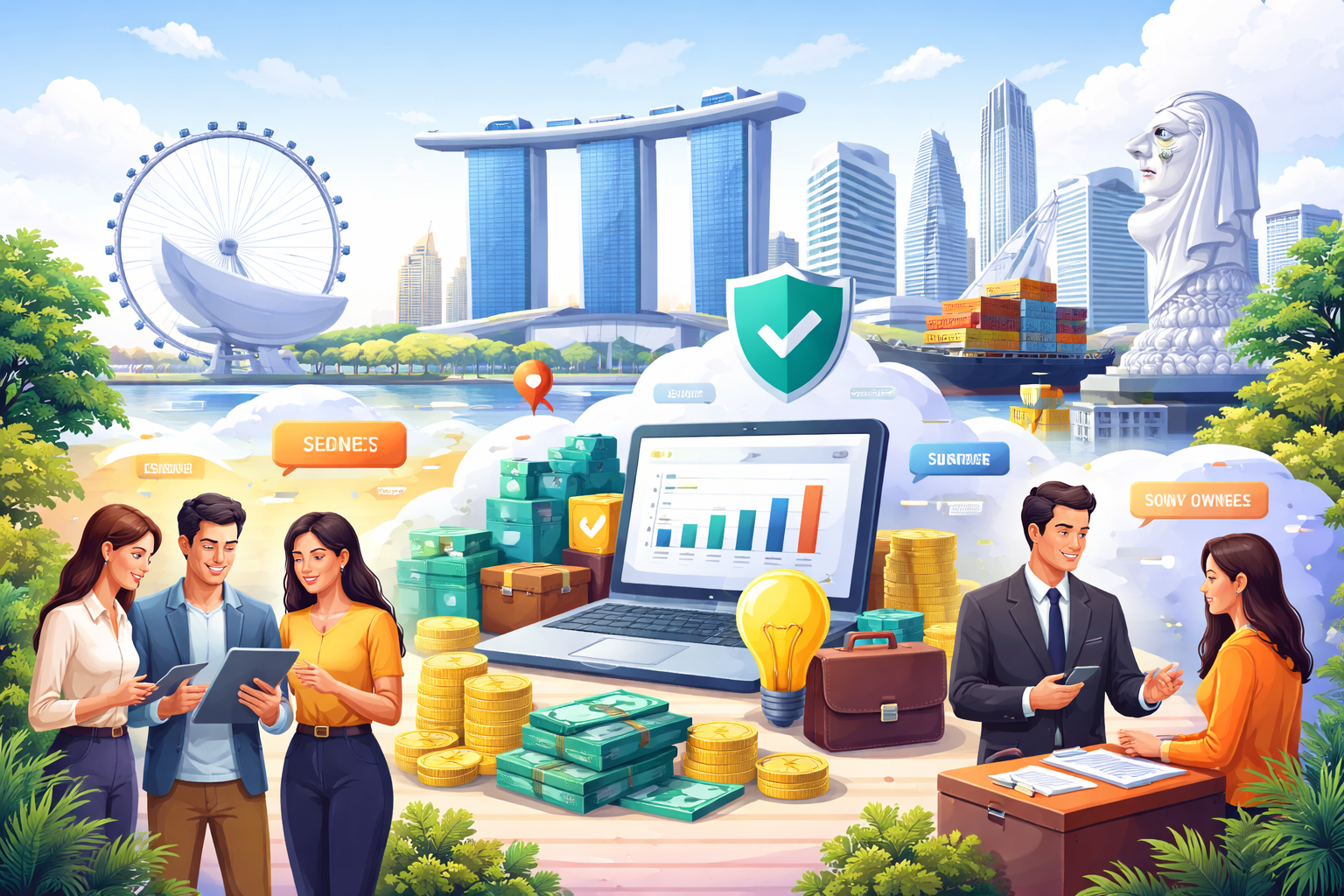 Financial Solutions for SMEs in Singapore: Enhancing Access to Funding and Business Assistance