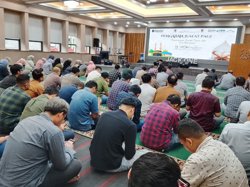 Pengajian Rutin BRI Region 6/Jakarta 1 Hadirkan Nuansa Kebersamaan Jelang Ramadan